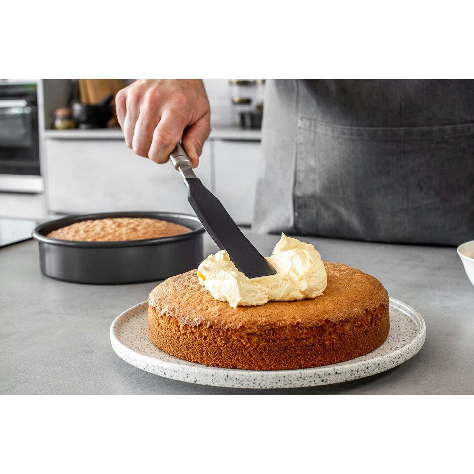 image 1 of KitchenCraft Spatula Silver Plastic Nylon