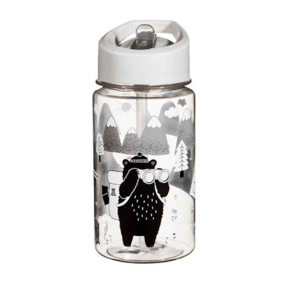 image 1 of Sass & Belle Bear Adventure Water Bottle Clear | White | 500ml