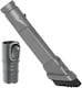 image 1 of SPARES2GO Dusting Brush and Crevice Tool Kit Compatible with Dyson Vacuum Cleaner (All Main Models)