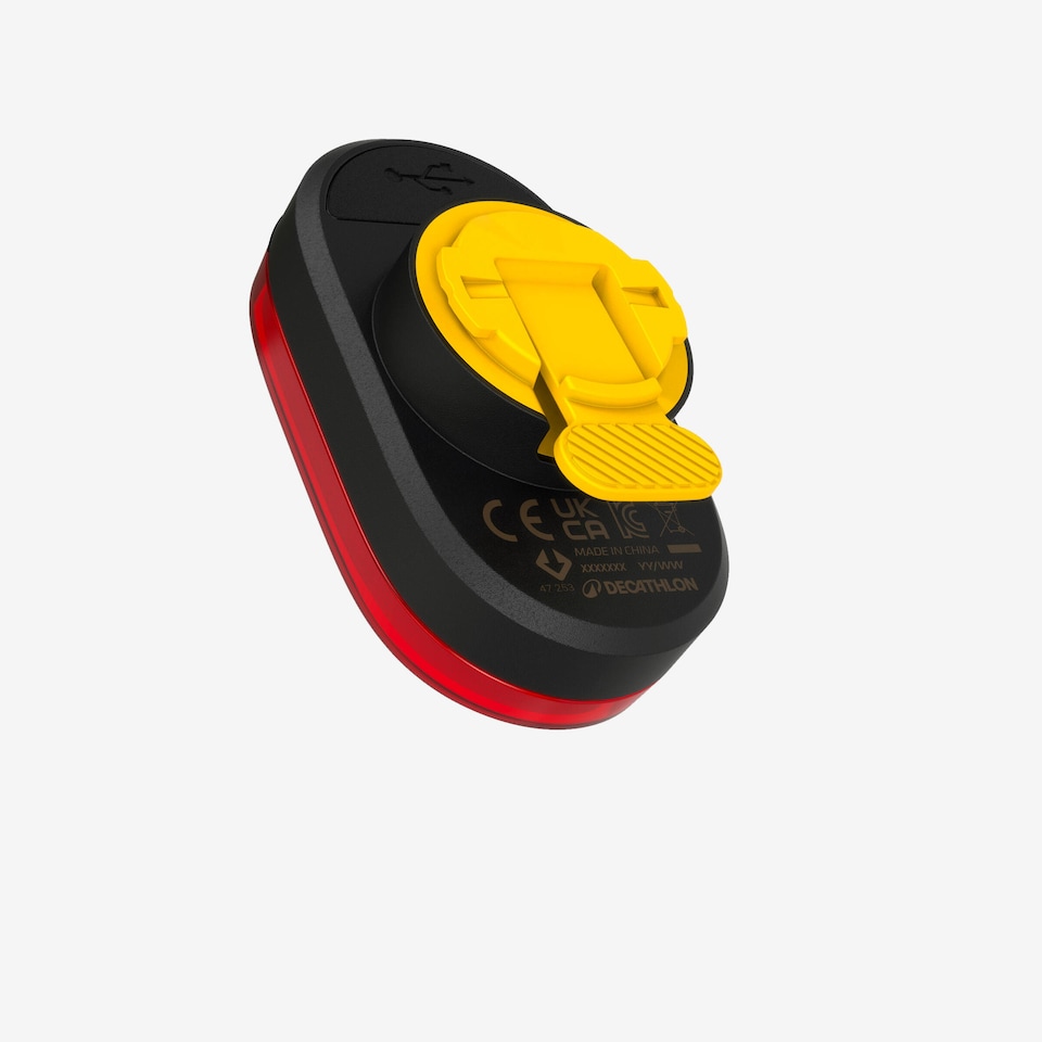 image 1 of Decathlon RL930 USB rechargeable rear bike light with deceleration sensor