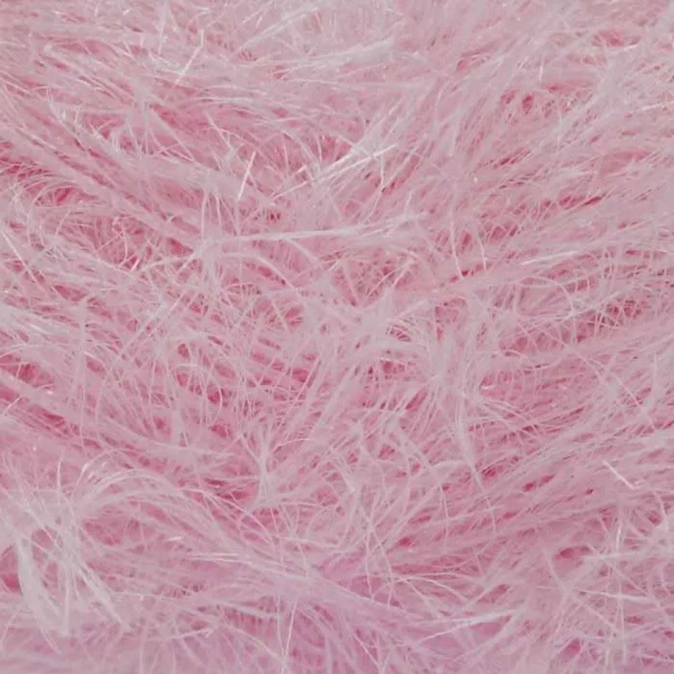 King Cole Pink Tinsel Chunky Yarn (Value Pack 12 x 50g Balls) For Crochet, Knitting - 70m per ball