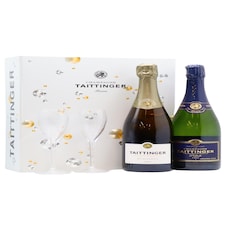 Taittinger - Brut Reserve 2016, Prelude Grands Crus NV Champagne Glass Pack