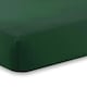 image 1 of Percale Extra Deep 16" Fitted Sheet - Bottle Green - Double Green | Double