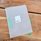 image 3 of A4 ReallyRecycle folio with dry wipe cover Cream