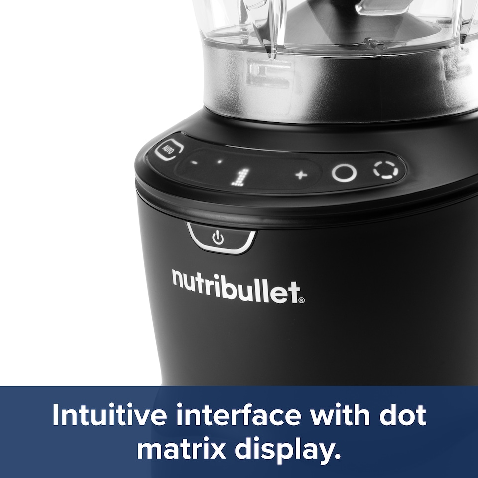image 1 of nutribullet SmartSense Blender Combo Black