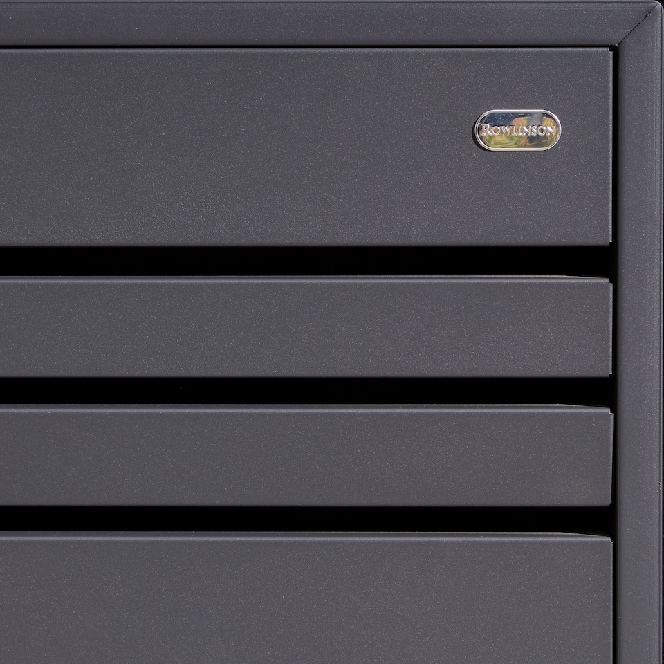 image 1 of Rowlinson Chelsea Triple Bin Store - Anthracite