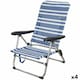 image 1 of Folding Chair Aktive Mykonos Striped 47 x 85 x 50 cm (4 Units) N/A