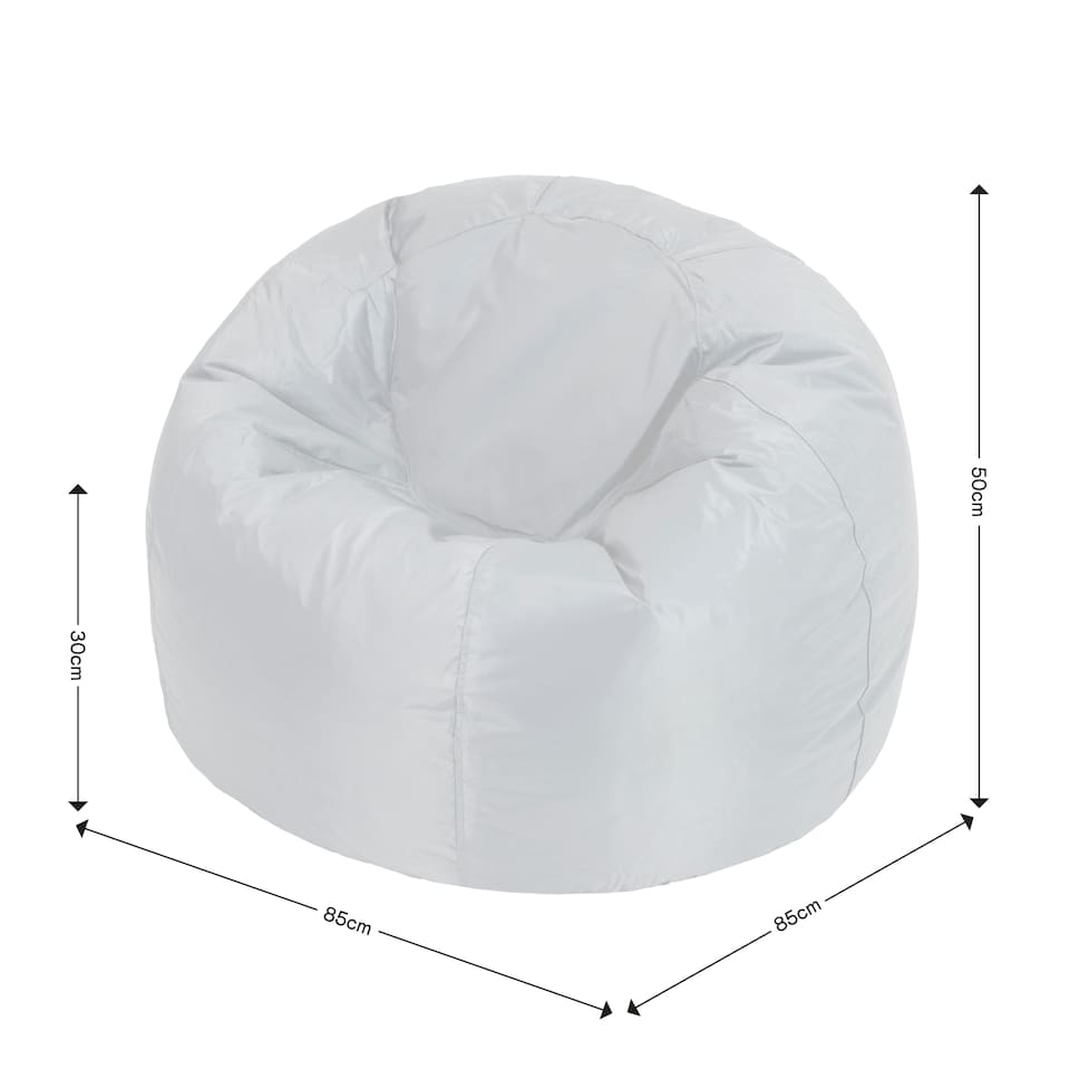 image 1 of icon Classic Indoor Outdoor Bean Bag Red Bean Bag Chair Red | Red