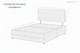 image 5 of Sloomy Alabama Graphite Dumfries Divan Bed Base No Drawers With 26 Inch Strutted Headboard | Grey | Graphite | Double | 1