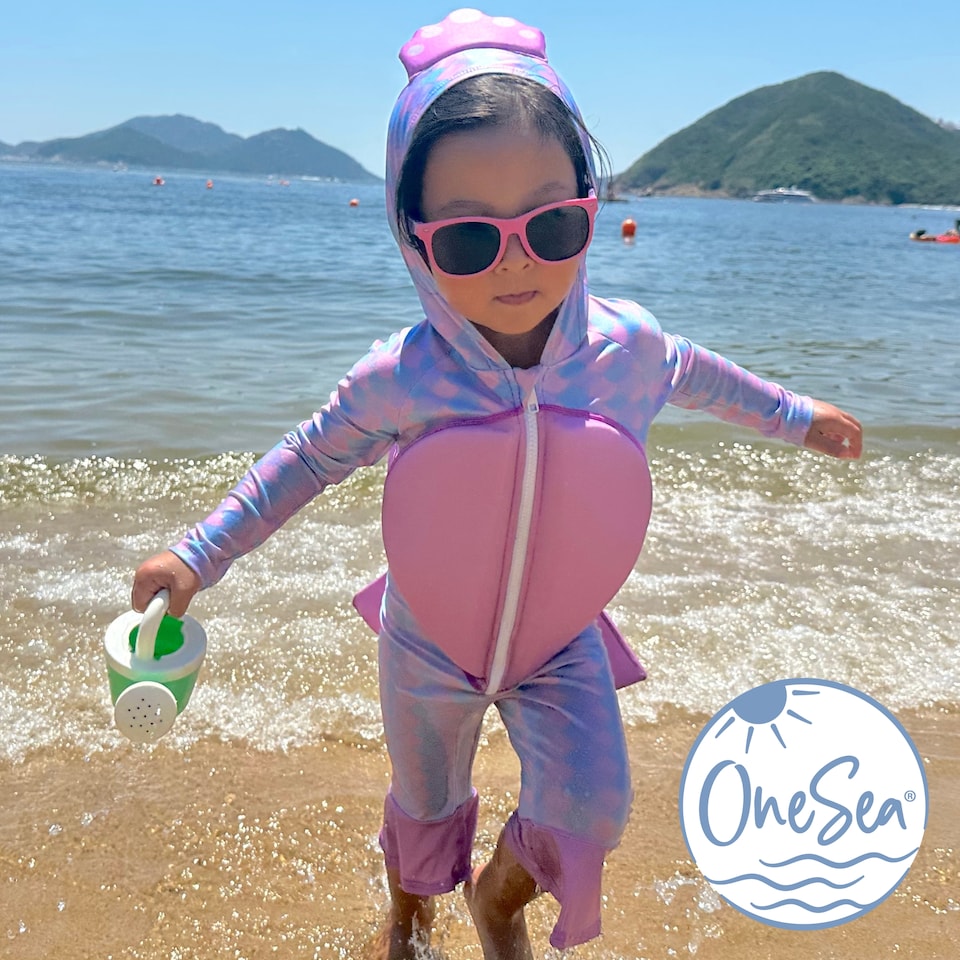 image 1 of Onesea Mermaid Outfit - 3-in-1 Children’s Buoyancy Aid (2-3 Years)
