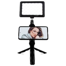 Portable Selfie Tripod with LED Light