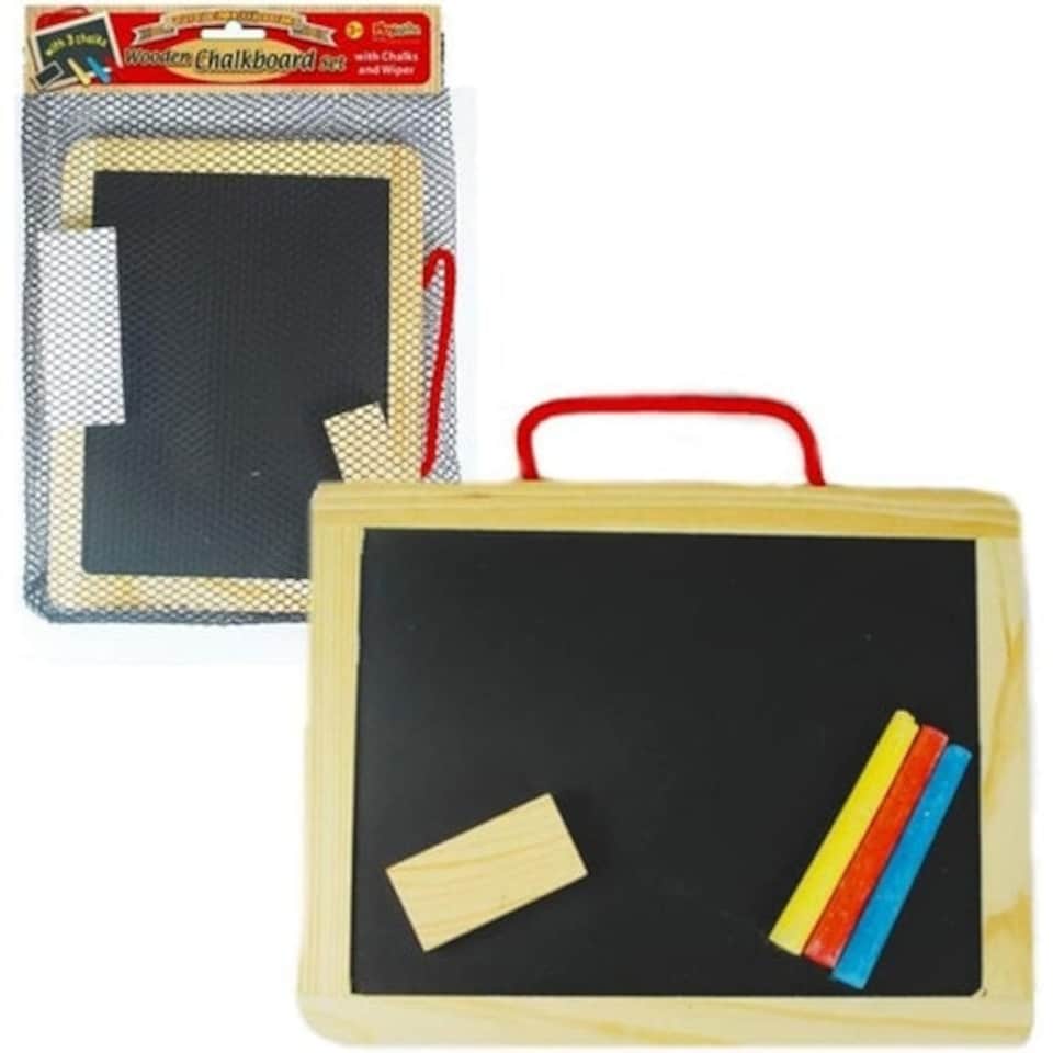 image 1 of Wooden Chalkboard Set