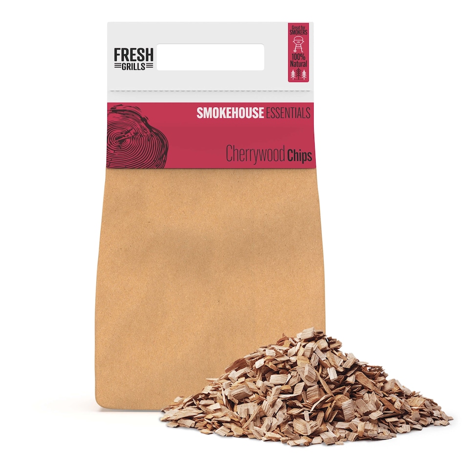 image 1 of Portable BBQ with Cherrywood Wood Chips