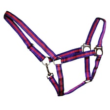 Hy Duo Head Collar - Navy/Red - Full