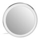 image 4 of Interiors by Premier Illuminated Silver Round Mirror Silver