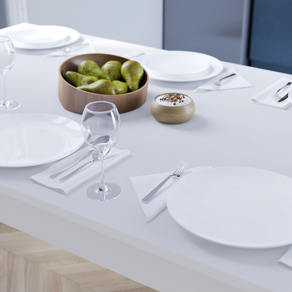 image 1 of Vida Designs Medina 6 Seater Dining Table, White