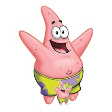 Patrick Star (SpongeBob SquarePants) Lifesize Cardboard Cutout 123cm
