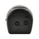 image 3 of Hometime Round Alarm Clock Light, Snooze, Sweep - Black Black