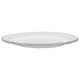 image 4 of Argon Tableware White Enamel Dinner Plates - 25.5cm - Grey - Pack of 6 Grey