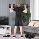 image 2 of HOMCOM 25kg Adjustable 2 IN 1 Barbell Dumbbells Weight Set for Body Fitness