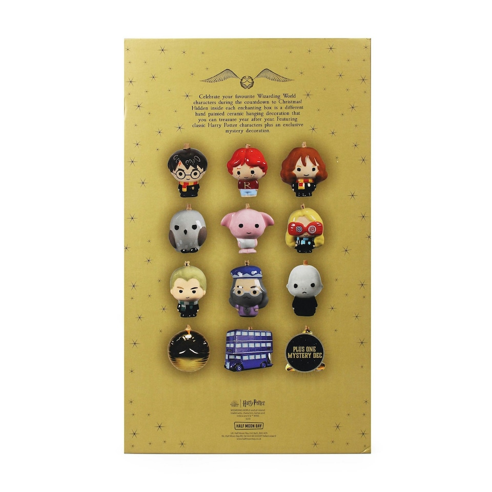 image 1 of 12 Day Advent Decorations Calendar - Harry Potter