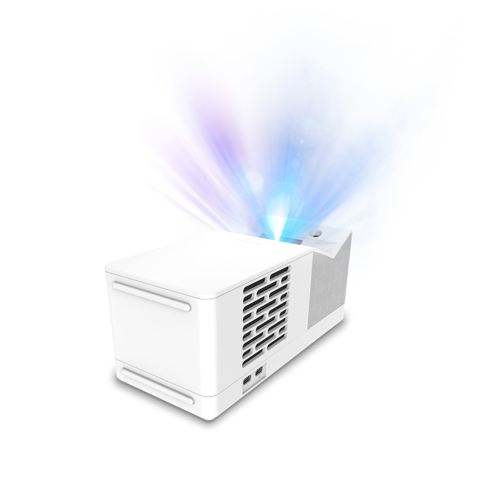 image 1 of Philips Screeneo UL5 Projector White- Ultra Short Throw, 100", LuminOS system, built-in apps, Full HD with 108% REC2020, 1080p