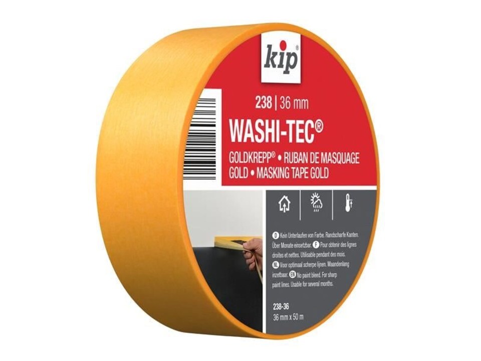 image 1 of KIP - 238 Premium WASHI-TEC Masking Tape 36mm x 50m