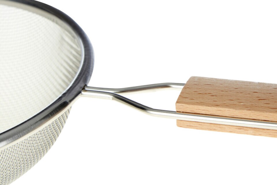 image 1 of Zenigo Medium Sieve with Wooden Handle
