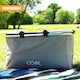 image 3 of GEEZY Insulated Cooler Bag and Folding Picnic Basket Grey 35L