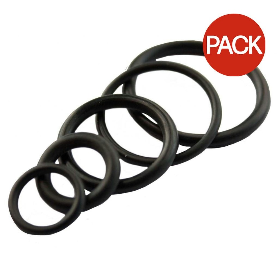 Oracstar O Ring (Pack of 5) - Black - One Size