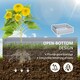 image 4 of Outsunny Set of 2 Raised Garden Bed Galvanised Planter Box Grey