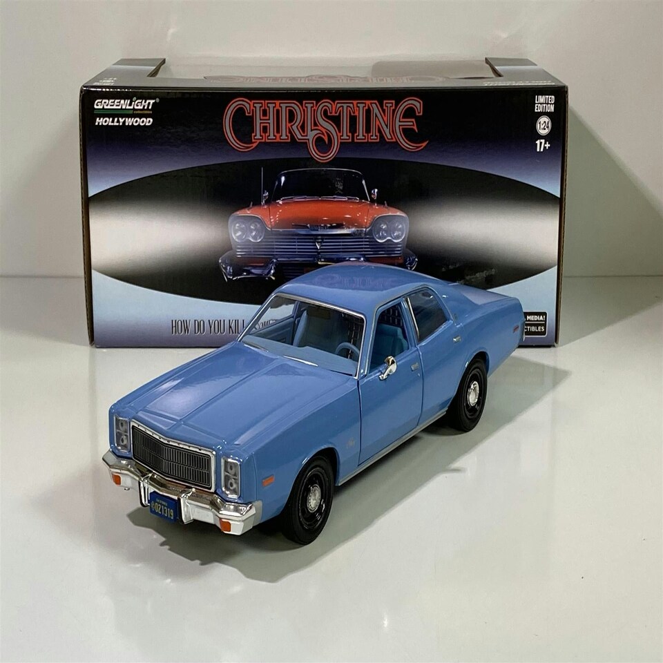image 1 of Christine 1977 Plymouth Fury 1:24 Scale Greenlight 84142