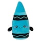 image 1 of Crayon Soft Toy Cute Plushie Huggable Cuddly Stuffed Toy 16cm Blue