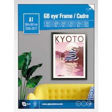 GB Eye Contemporary Wooden White Picture Frame - A1 - 59.4 x 84.1cm