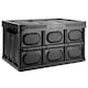 image 1 of TekBox Regular Folding Storage Box - Black