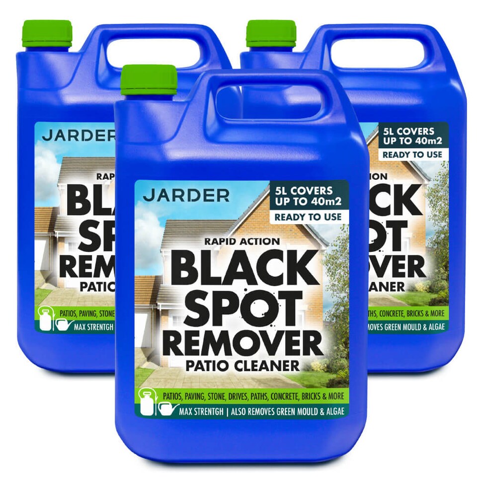 image 1 of Jarder Black Spot Remover Patio Cleaner 3 x 5L