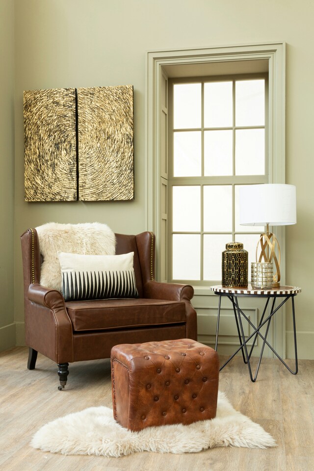 image 1 of Versatile Round Acacia Wood Side Table, Modern Design Round Side Table, Functional Modern Side Table | Cream