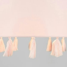 ValueLights Modern Pink Drum Tassel Ceiling Pendant Light Shade