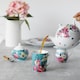 image 2 of Mikasa Clovelly Porcelain 330ml Seafoam Green Conical Mug Blue