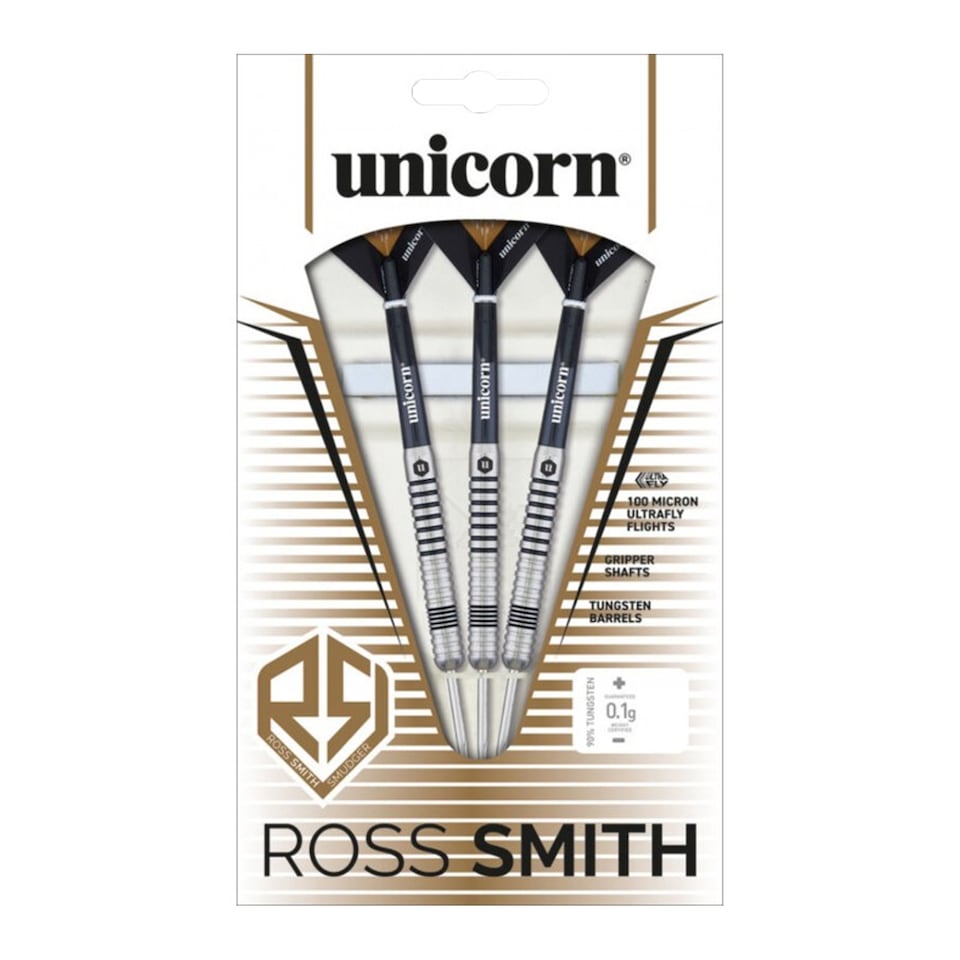image 1 of Unicorn Rose Smith Tungsten Darts | Silver | Silver/Black/Sand | 20g | 1