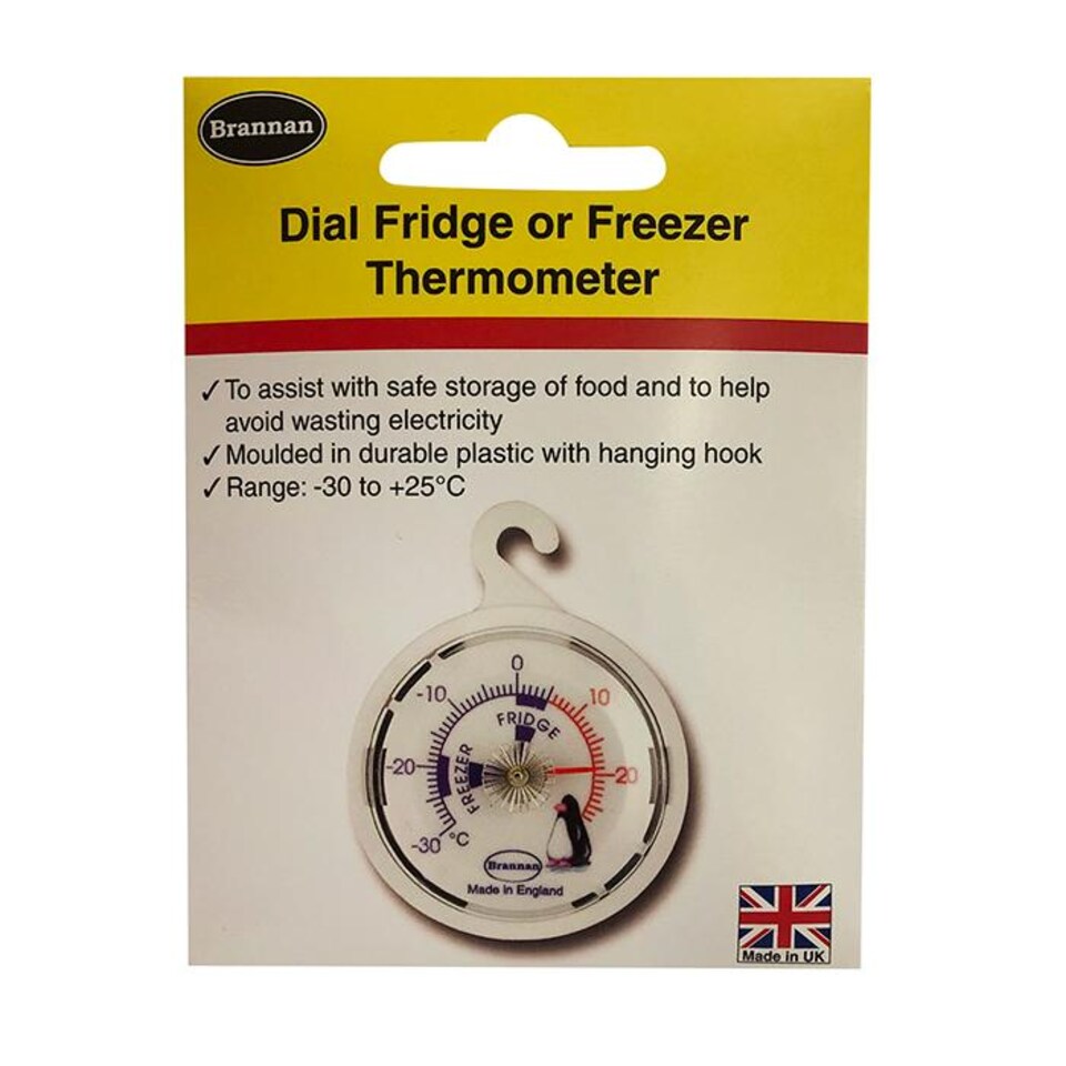 Brannan Dial Fridge Freezer Thermometer | Multi | One Colour | One Size | 1