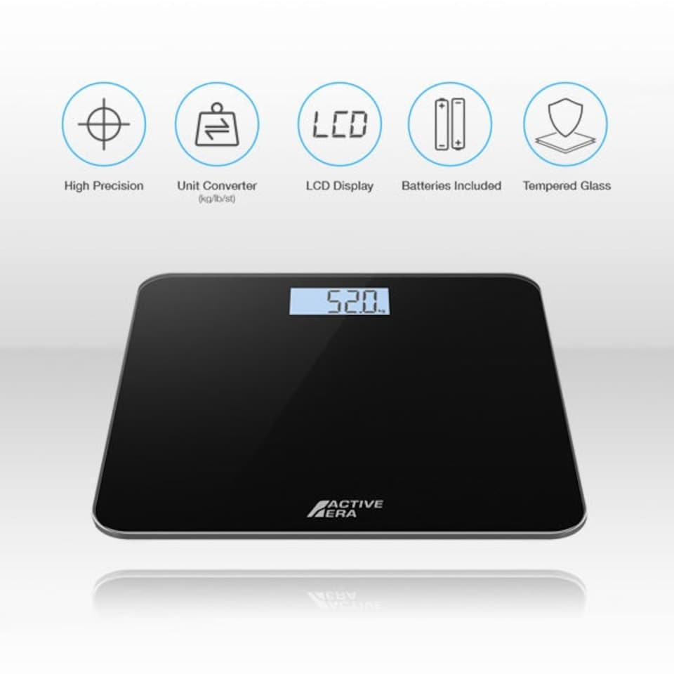 image 1 of Bathroom Scales - Black
