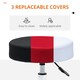image 4 of HOMCOM Beauty Massage Salon Facial Manicure Barber SPA Chair Stool Swivel