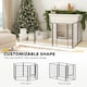 image 3 of PawHut Six-Panel Dog Playpen with Door, for Indoor, Outdoor, 80cm Tall