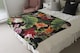 image 3 of Tropical Flowers & Plant Leaves Blanket | Multi