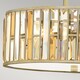 image 4 of Gemma 3 Light Ceiling Pendant Silver Leaf, E27