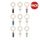 image 1 of Something Different Crystal Keyring (Pack of 9) - Multicoloured - One Size