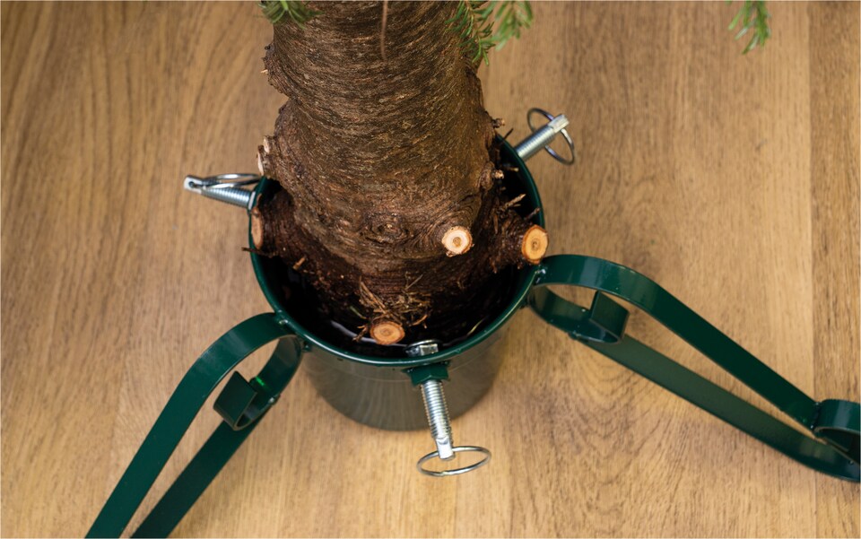 image 1 of St Helens Traditional Christmas Tree Free-Stand 2.6M Trees