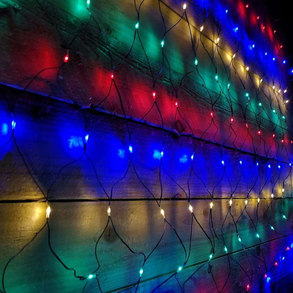 image 1 of Premier Net LED Lights Multi-Coloured 1.7 x 1.2m