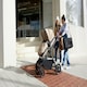 image 2 of Cosmo 2 in 1 Travel System (Desert) - Birth to 22kg (Approx. 4 Years). Convertible Seat, UPF 50+ Hood, Footwarmer, Apron, Raincover, Changing Bag & Mat